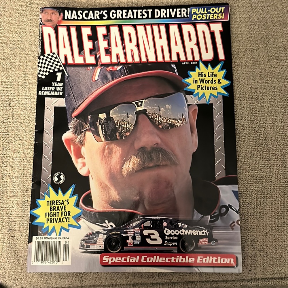 Dale Earnhardt Special Collectible Edition April 2002
